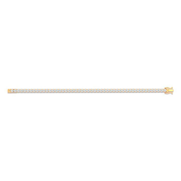 14K 7.04CT Lab Grown DIAMOND BRACELET