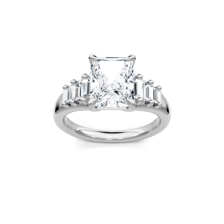 Graduated Baguette Semi Mount