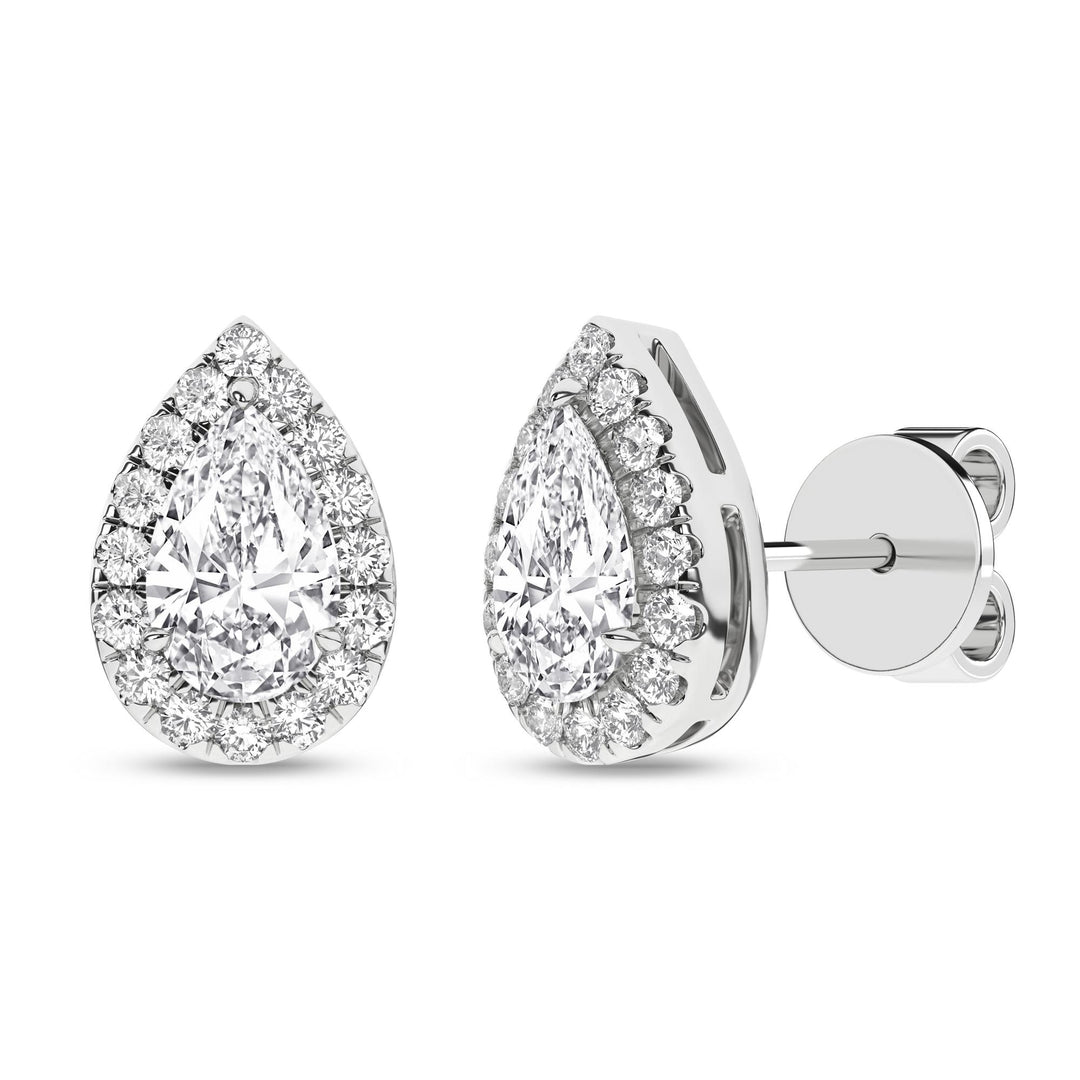 14K 2.25ct Certified Lab Grown Diamond Earrings