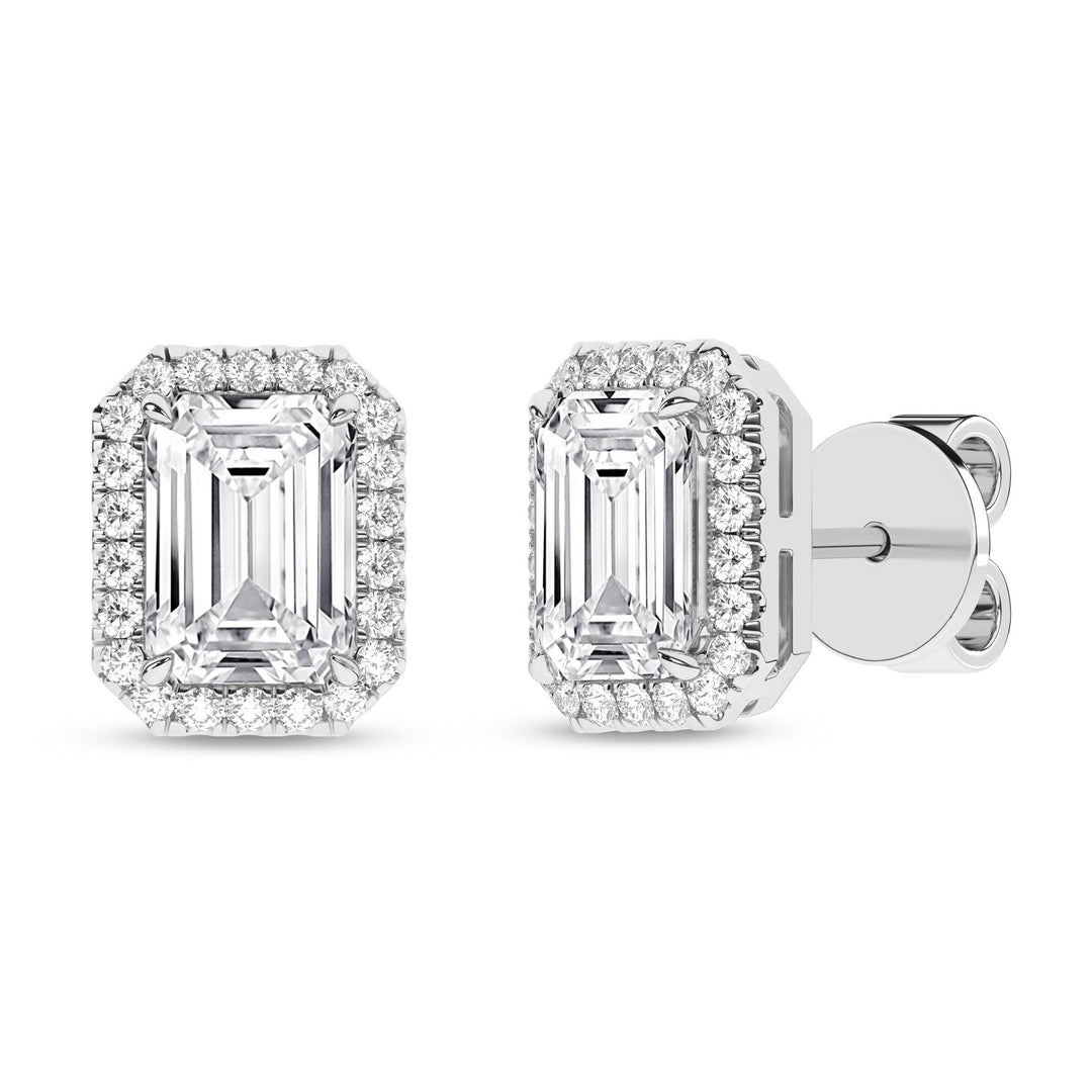 14K 2.25ct Certified Lab Grown Diamond Earrings