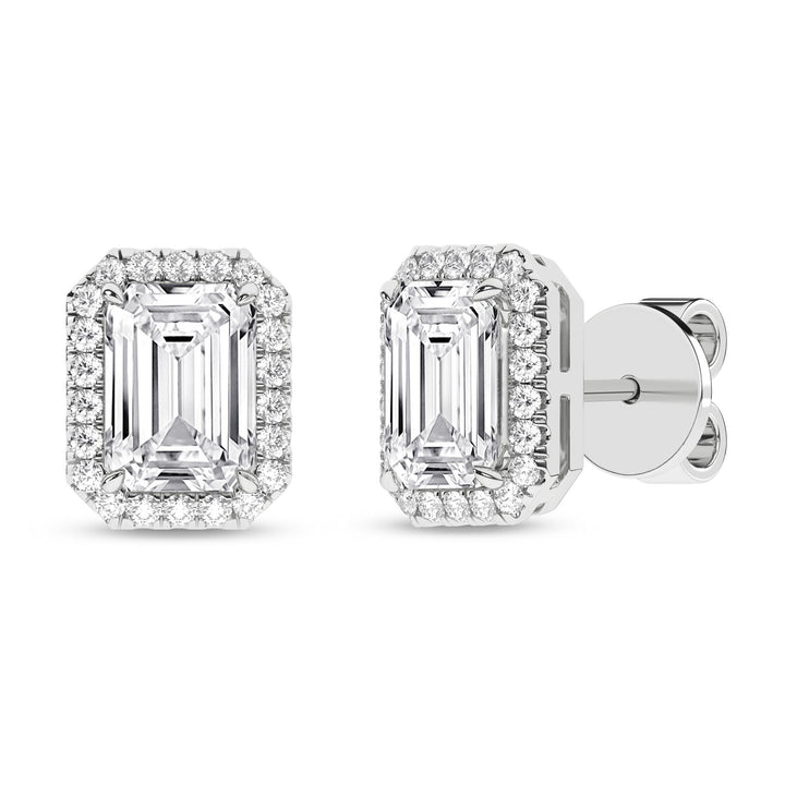 14K 2.25ct Certified Lab Grown Diamond Earrings
