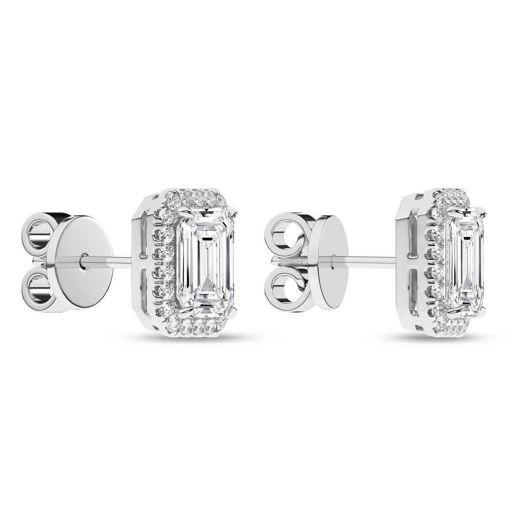 14K 2.25ct Certified Lab Grown Diamond Earrings
