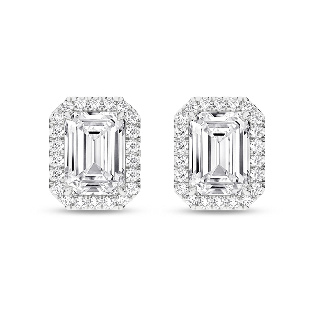 14K 2.25ct Certified Lab Grown Diamond Earrings