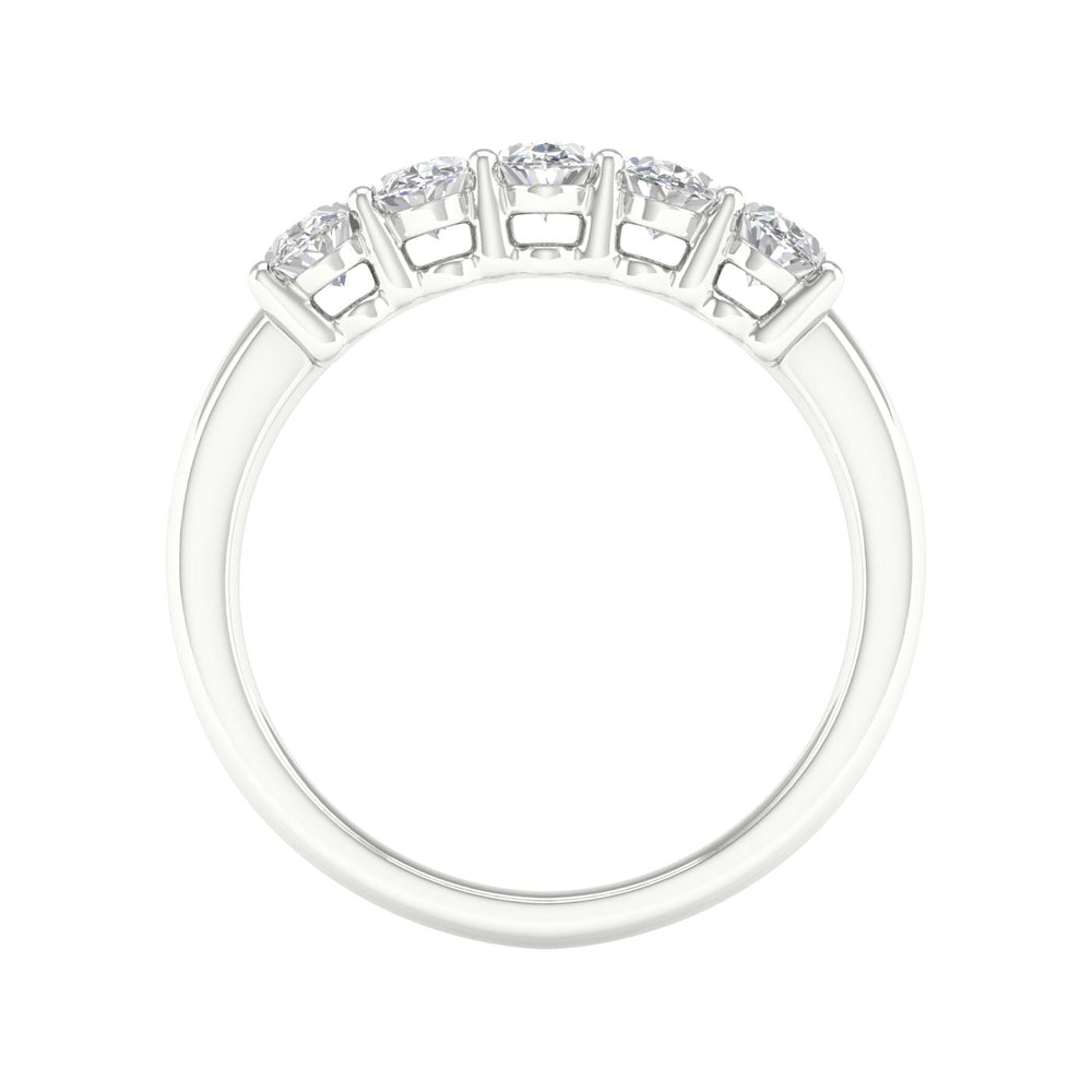 14K 1.00CT Certified Lab Grown Diamond Band