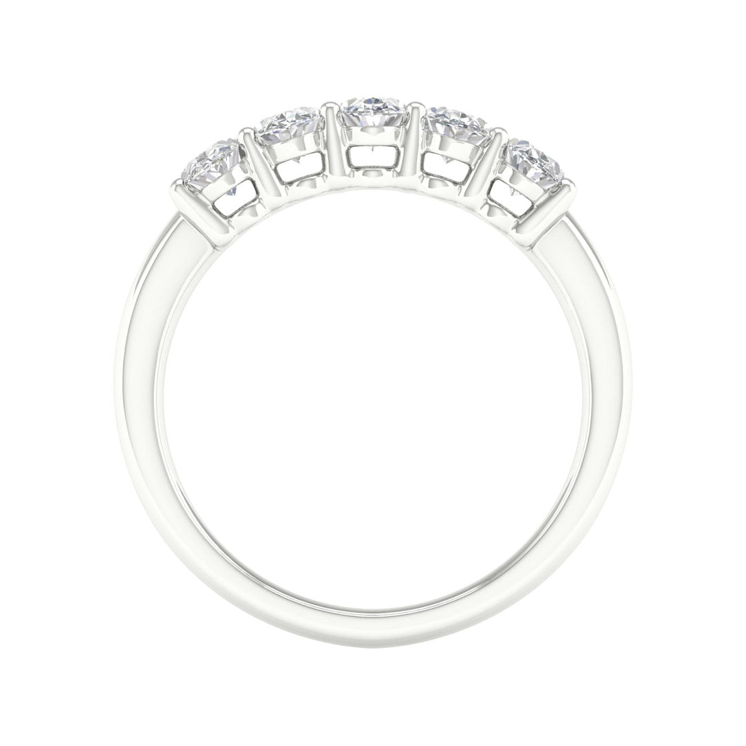 14K 1.00CT Certified Lab Grown Diamond Band