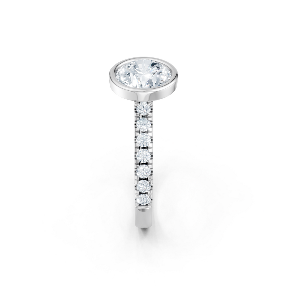Round Bezel Semi Mount