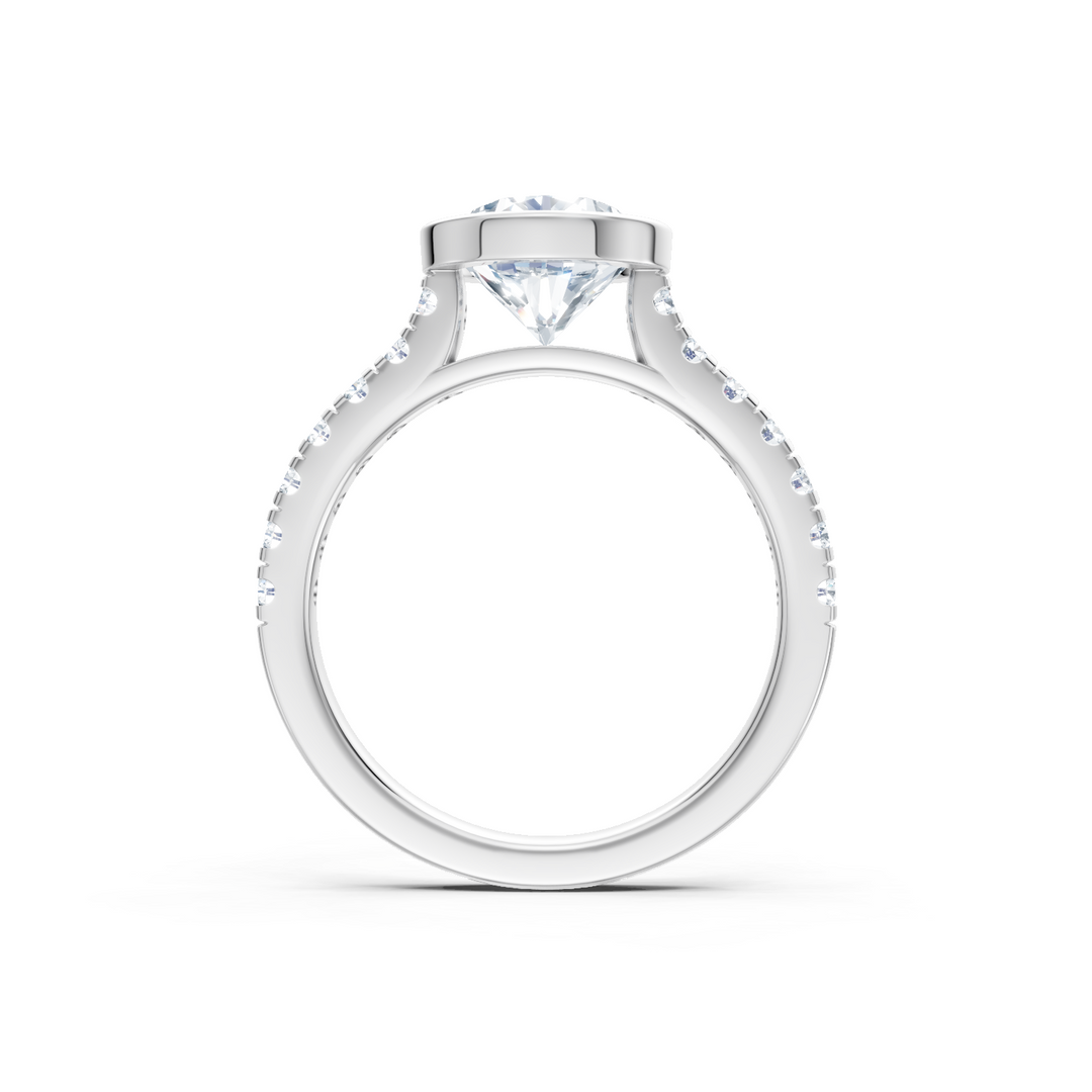 Round Bezel Semi Mount