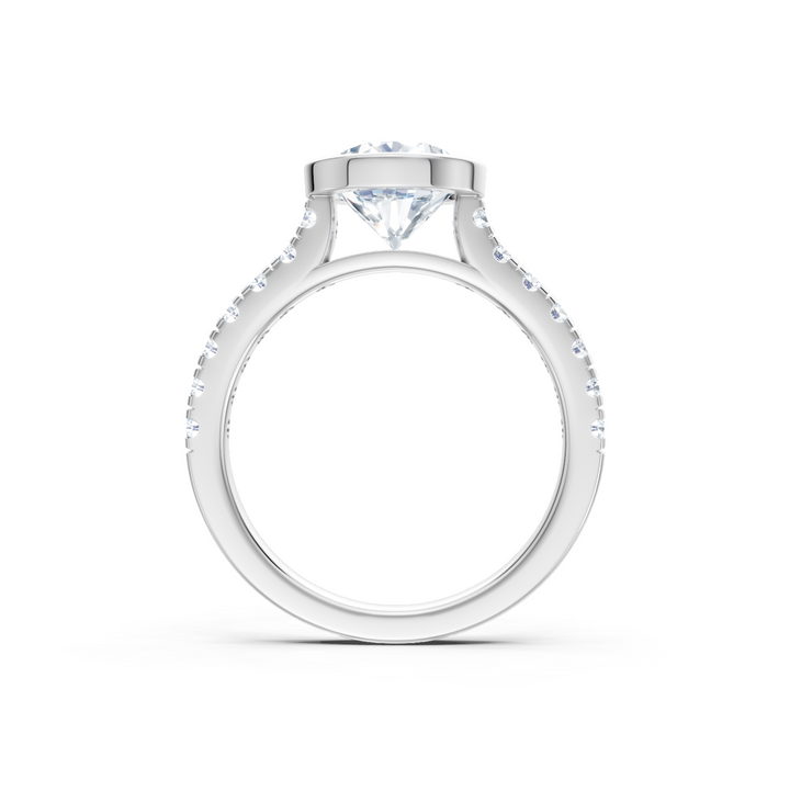 Round Bezel Semi Mount