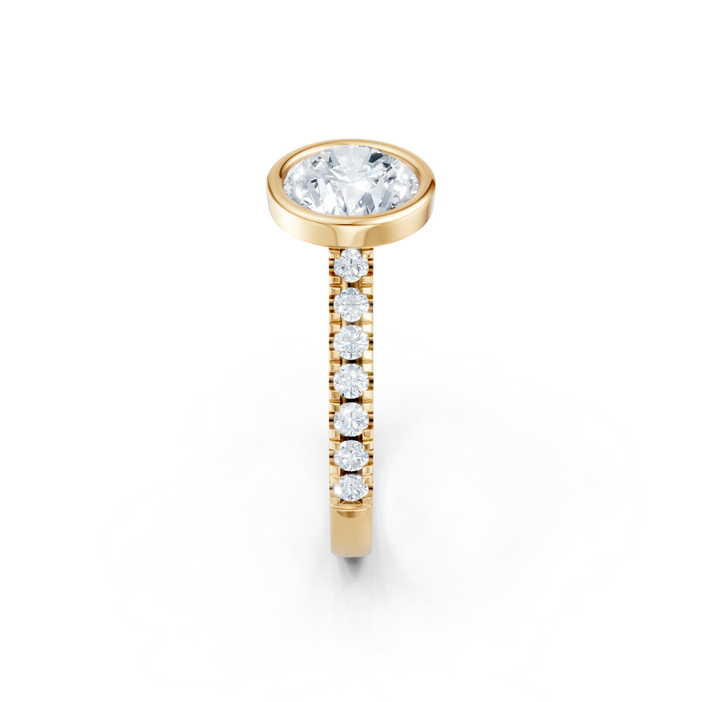 Round Bezel Semi Mount