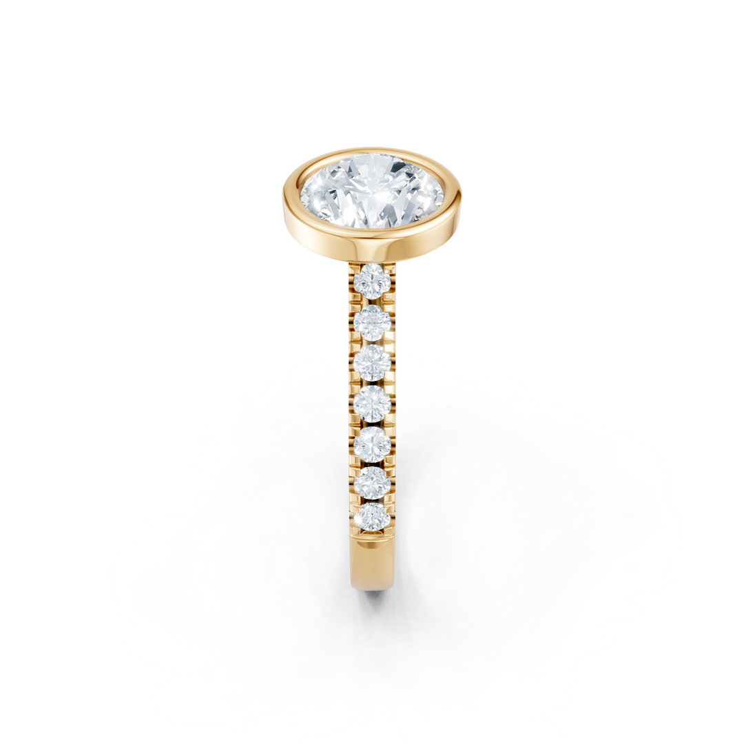 Round Bezel Semi Mount