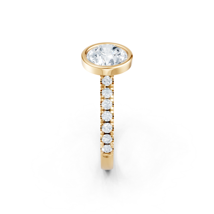 Round Bezel Semi Mount