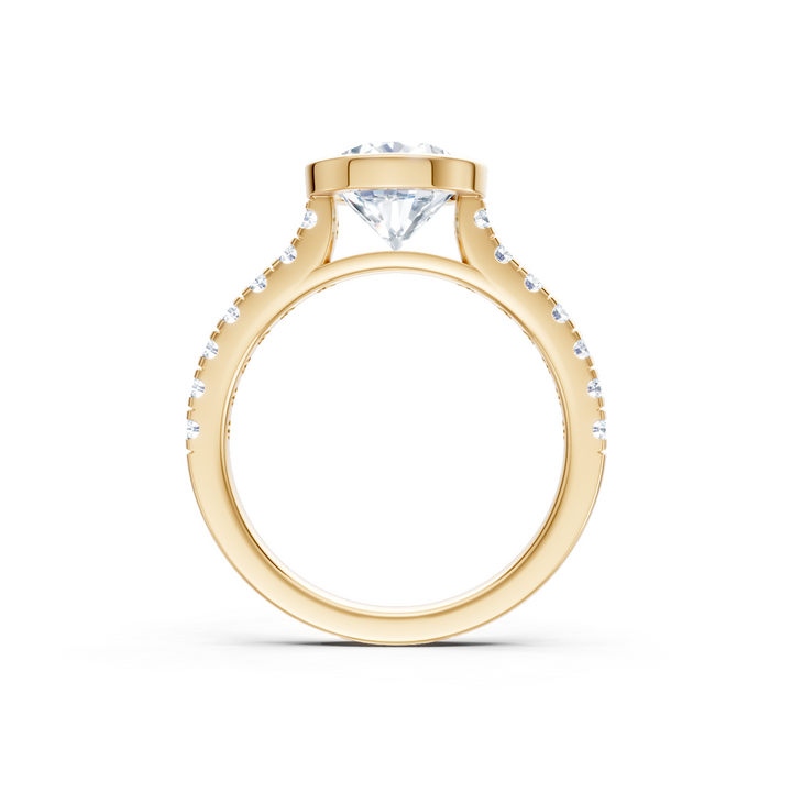 Round Bezel Semi Mount