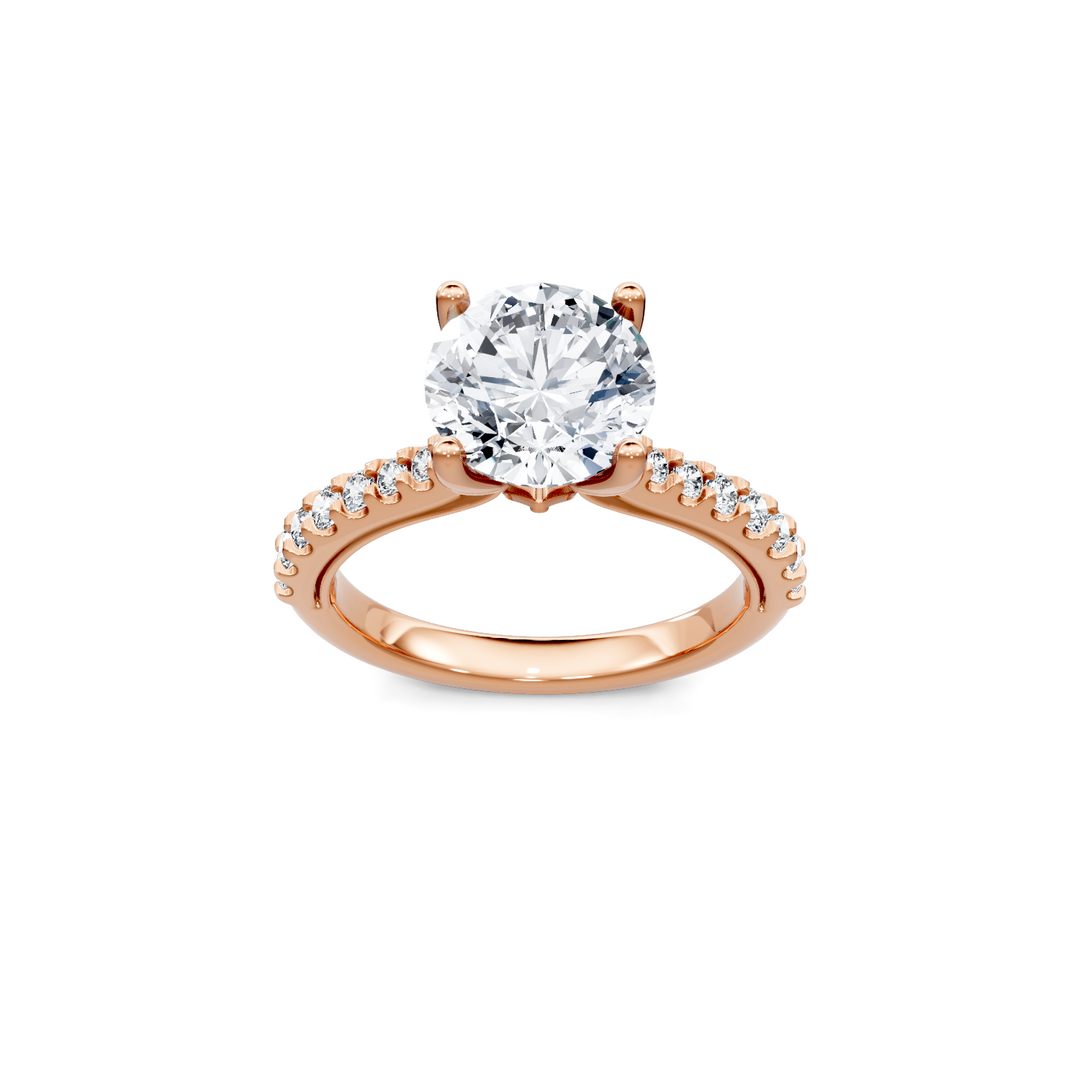 Marquise Surprise Diamond Semi Mount