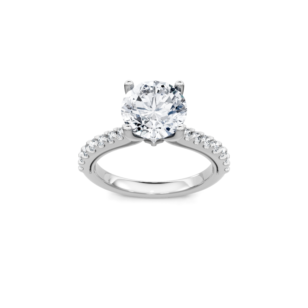 Marquise Surprise Diamond Semi Mount