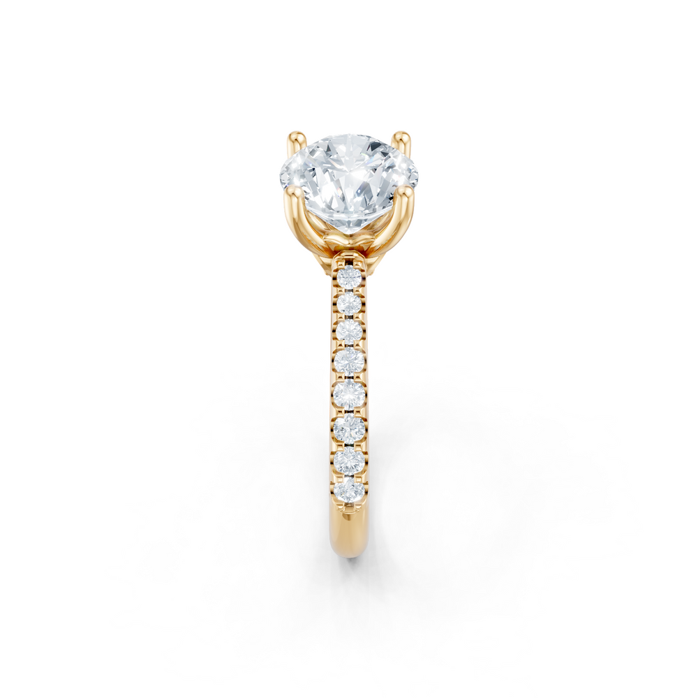 Marquise Surprise Diamond Semi Mount