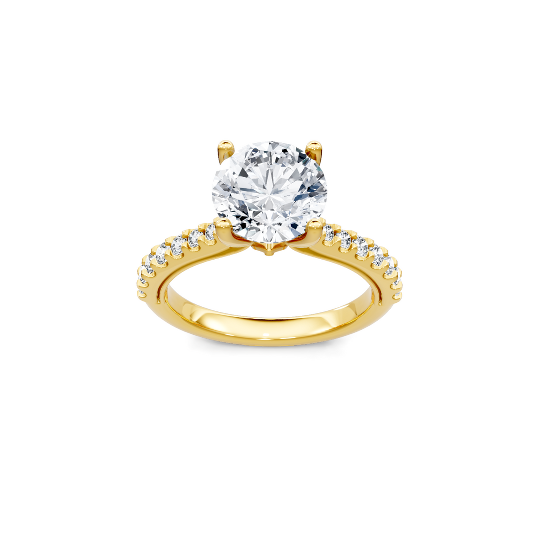 Marquise Surprise Diamond Semi Mount