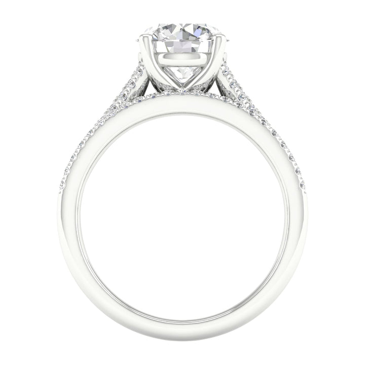 14K 2.40CT Lab Grown Bridal Set