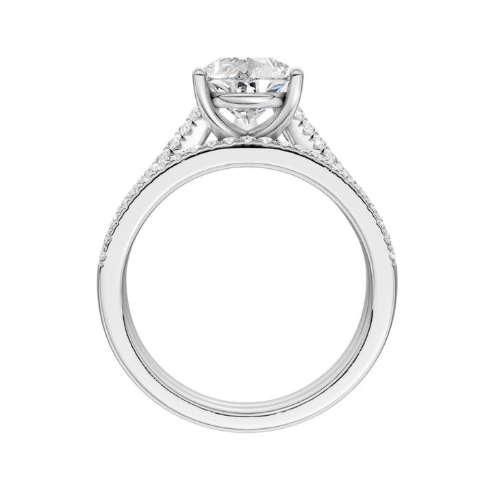 Certified Lab Grown 14K 2.40CT Diamond Bridal Set