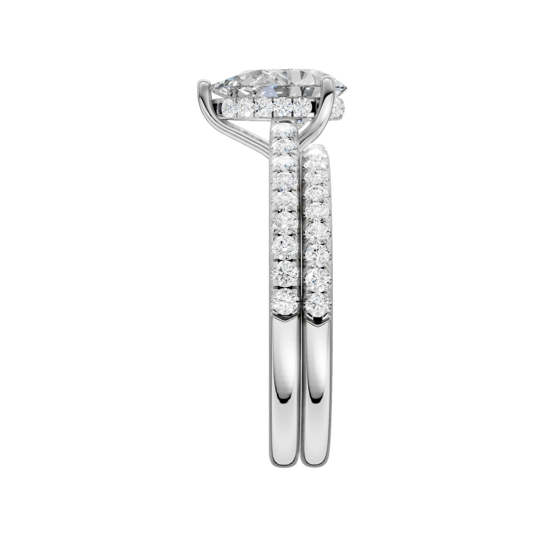 14K  1.50CT  Lab Diamond Bridal Ring