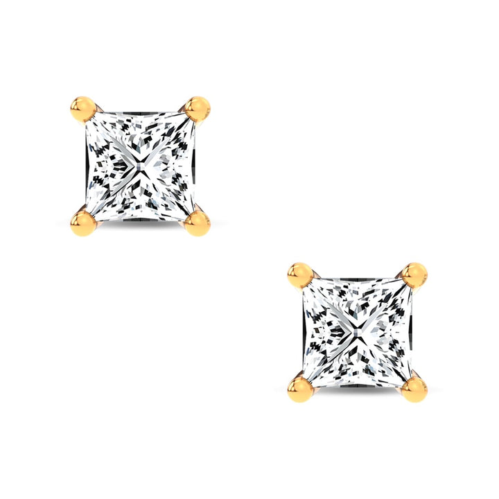 14K 0.50CT LAB DIAMOND EARRING
