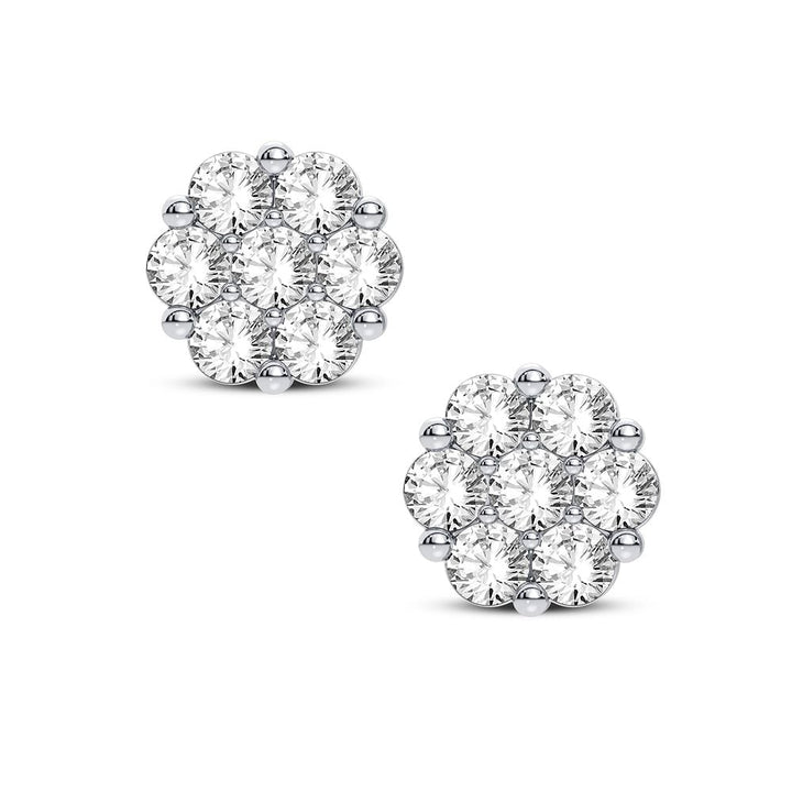 14K 1.00CT Diamond Earring