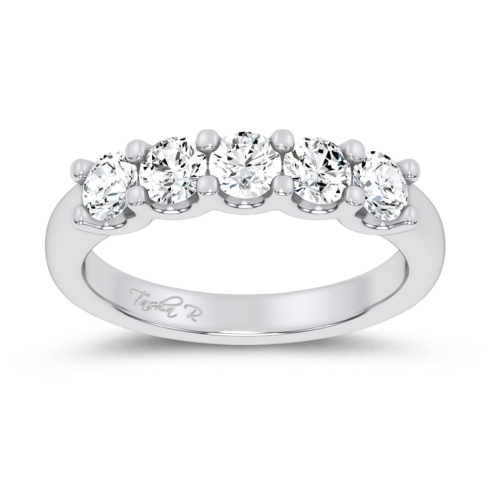 10K 1.00CT Lab Grown Ladies Band