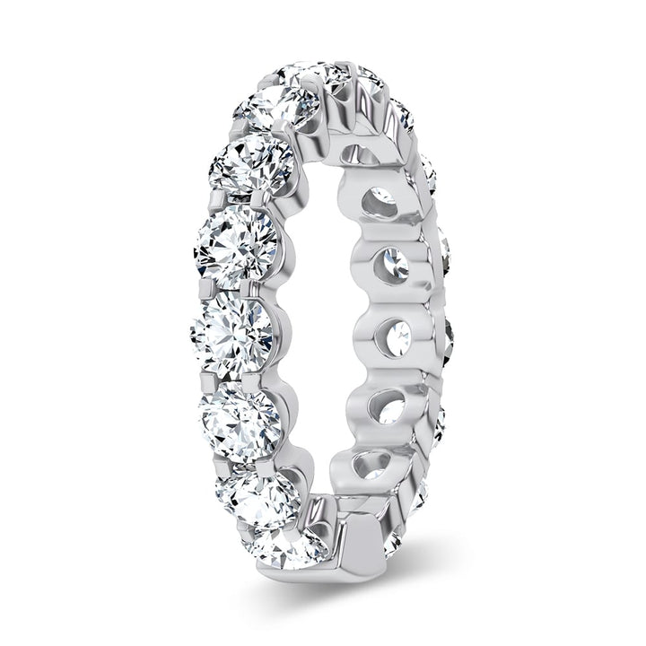 14K 4.00CT LAB DIAMOND ETERNITY BAND