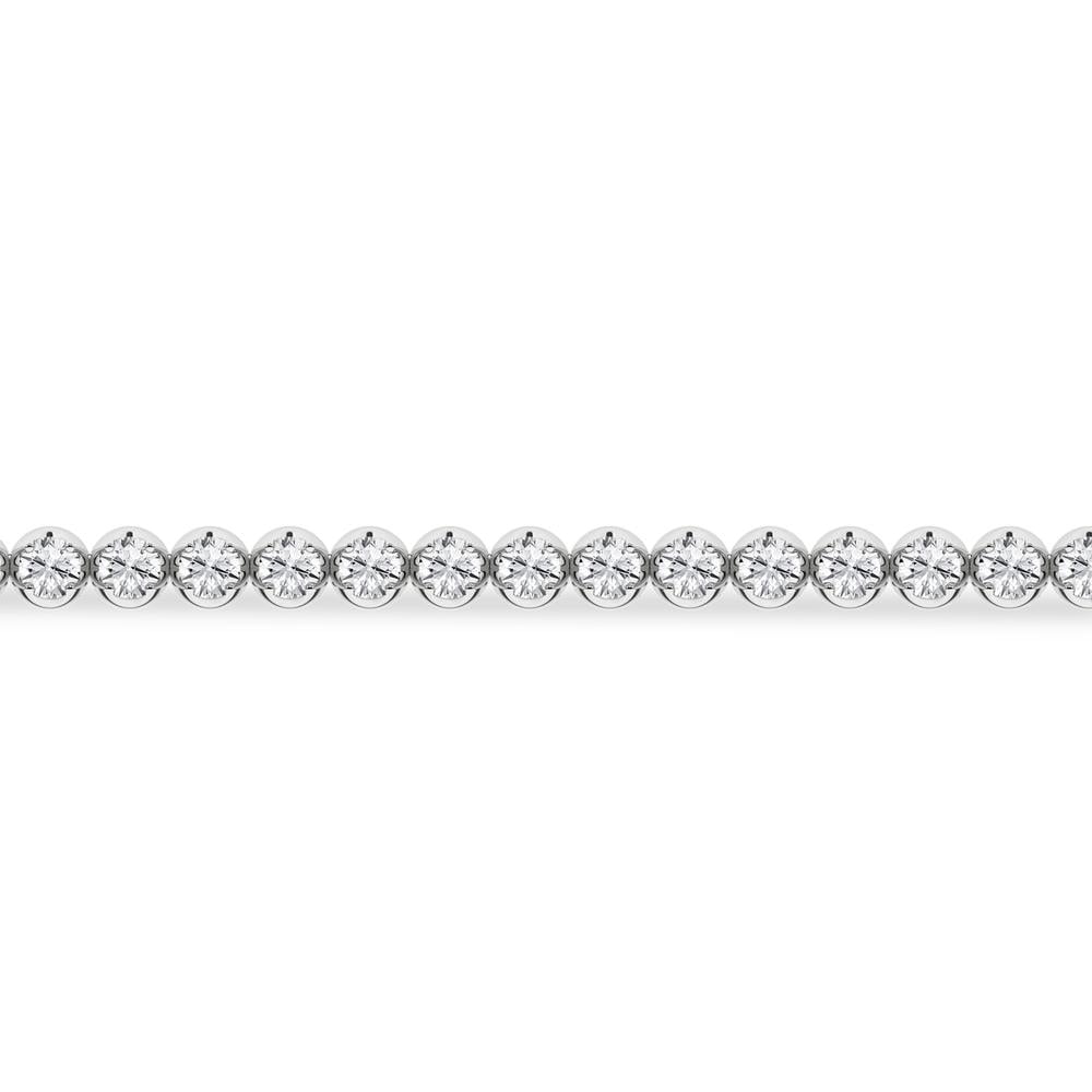 14K 5.00ct Lab Grown Bracelet ( EGL Certified )