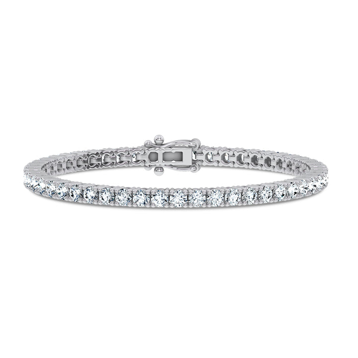 14K 7.00CT Lab Grown DIAMOND BRACELET