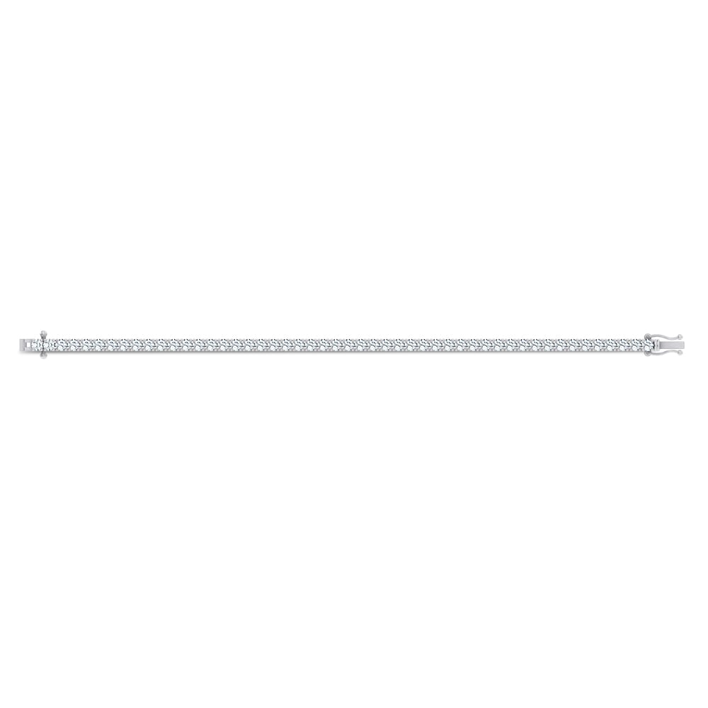 14K 7.00CT Lab Grown DIAMOND BRACELET