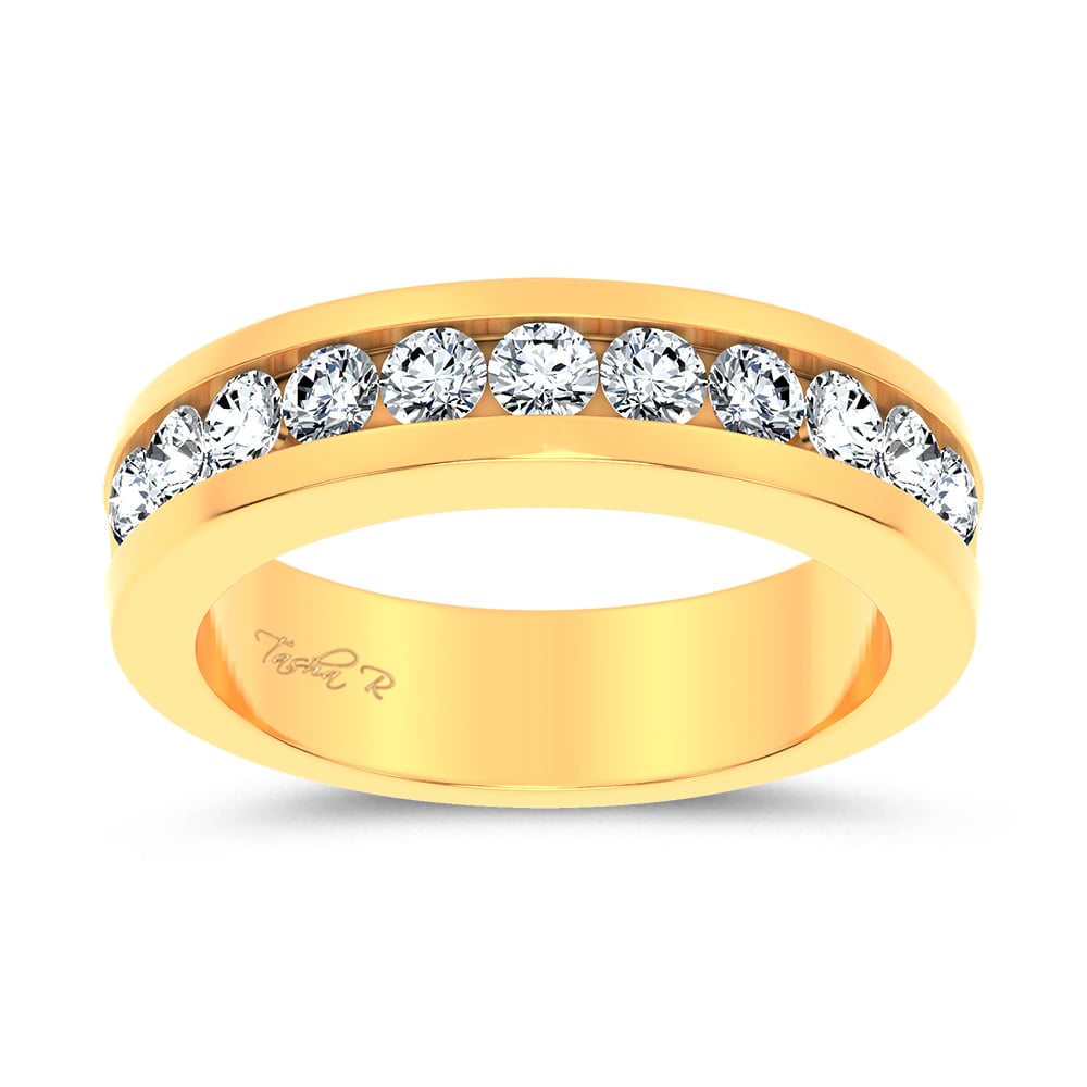 14K 1.00CT DIAMOND MEN'S RING