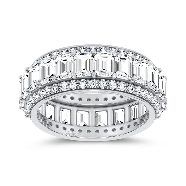 14K 5.17CT Certified Lab Grown Band
