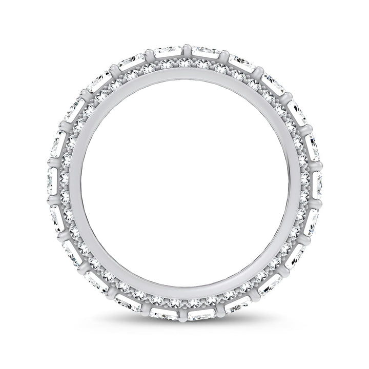 14K 5.17CT Certified Lab Grown Band