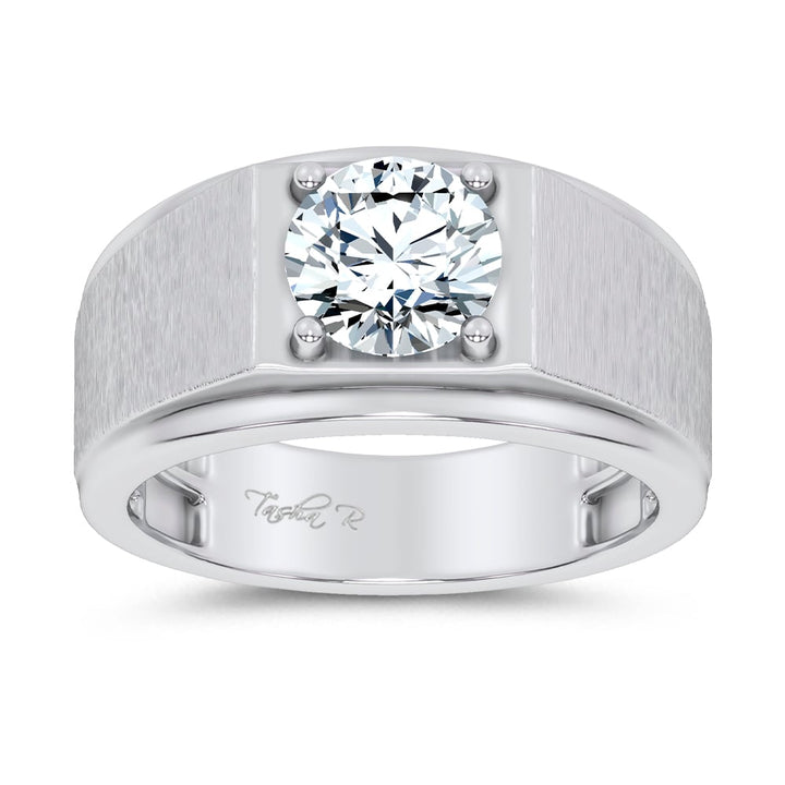 14K 2.00CT Certified Lab Grown Mens Ring