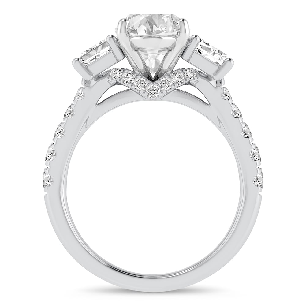 14K 4.33CT Certified Lab Grown Diamond Ring
