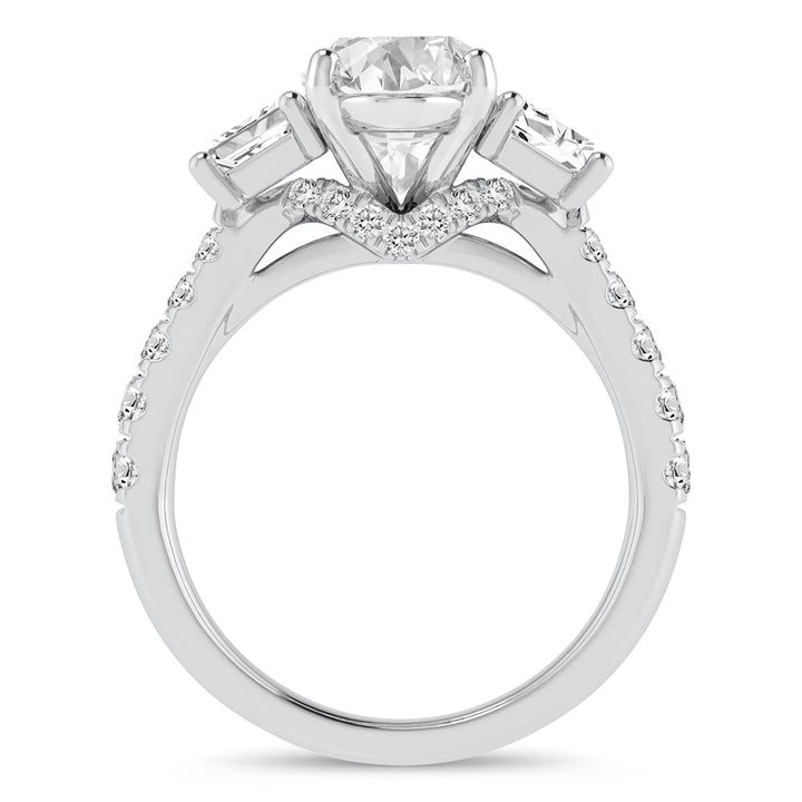 14K 4.33CT Certified Lab Grown Diamond Ring