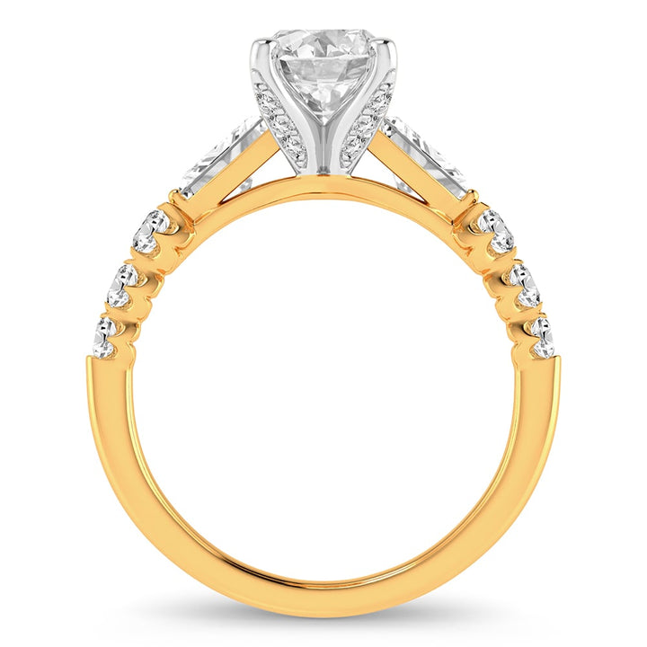 14K 2.79CT Certified Lab Grown Diamond Ring