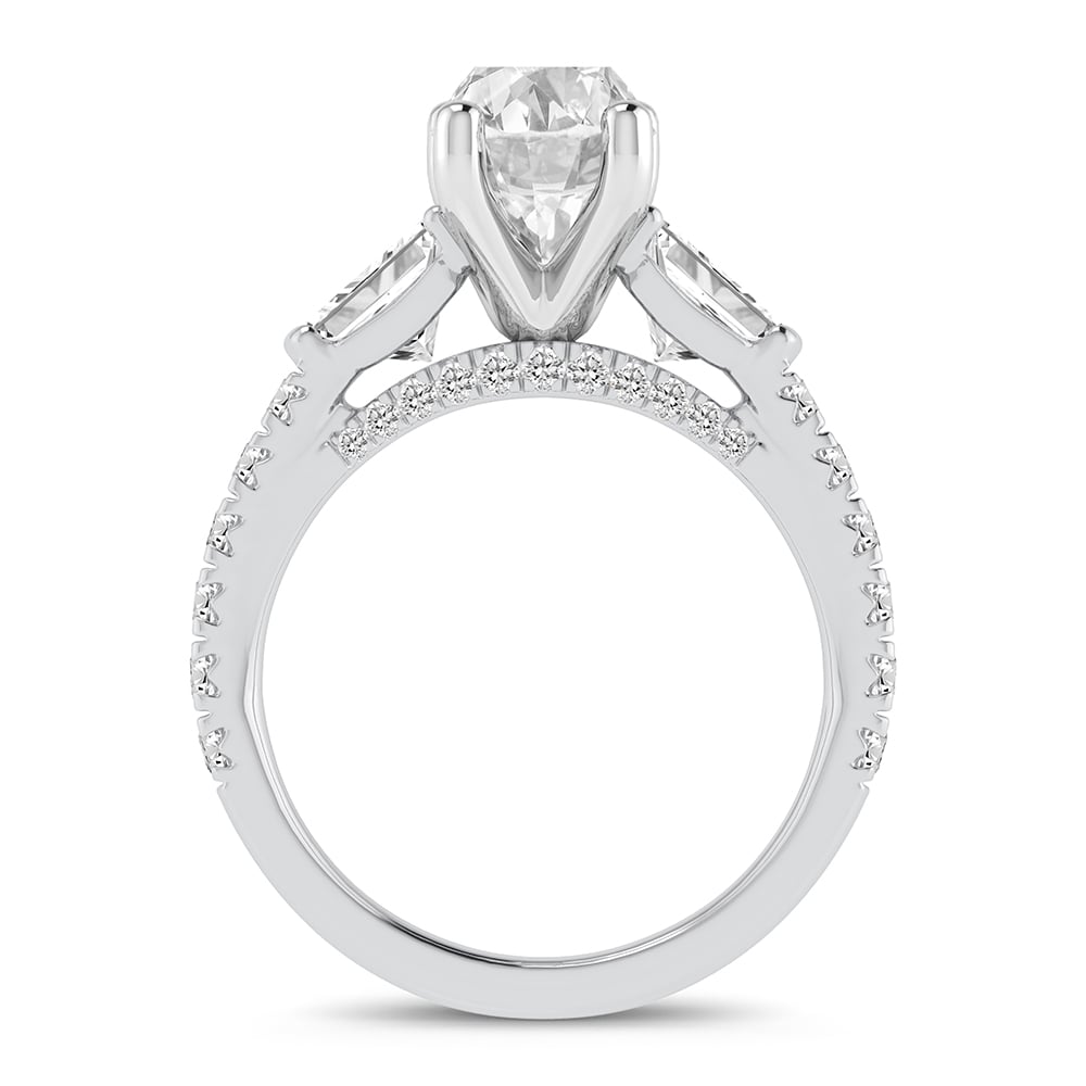 14K 2.79CT Certified Lab Grown Diamond Ring