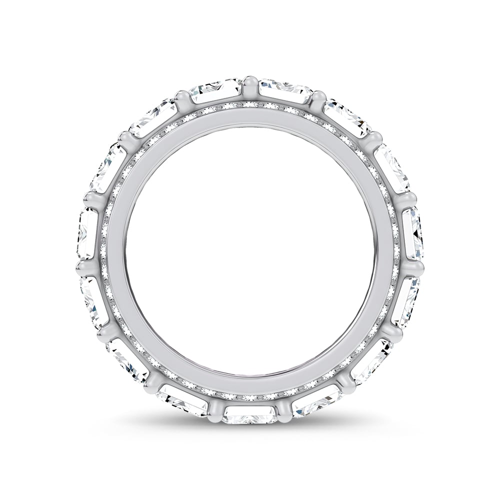 14K 12.00CT Certified Lab Grown Band