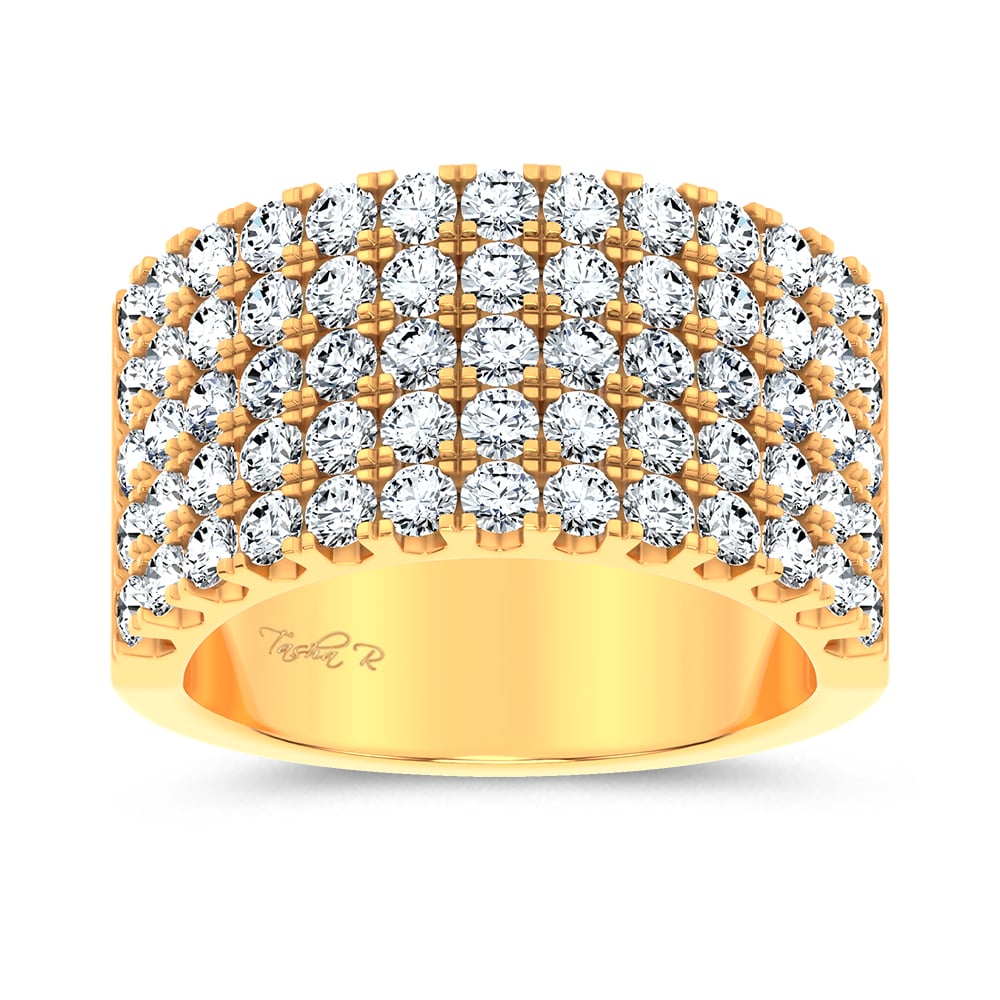 14K 3.00CT DIAMOND LADIES BAND