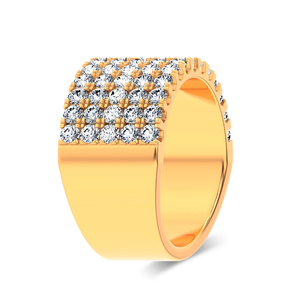 14K 3.00CT DIAMOND LADIES BAND