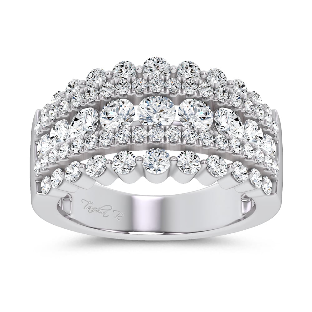 14K 2.00CT Lab Grown Ladies Band