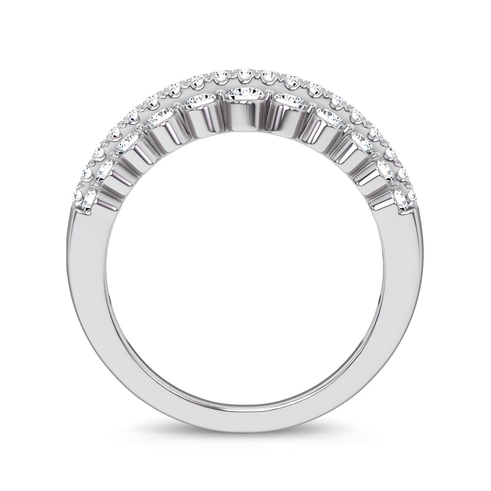14K 2.00CT Lab Grown Ladies Band