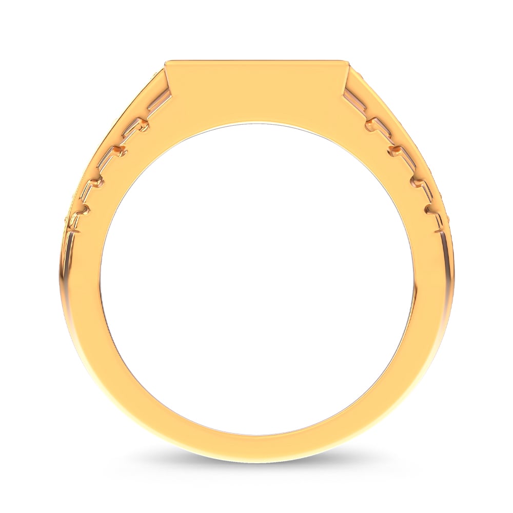 14K 1.50CT LAB GROWN Diamond Mens Ring