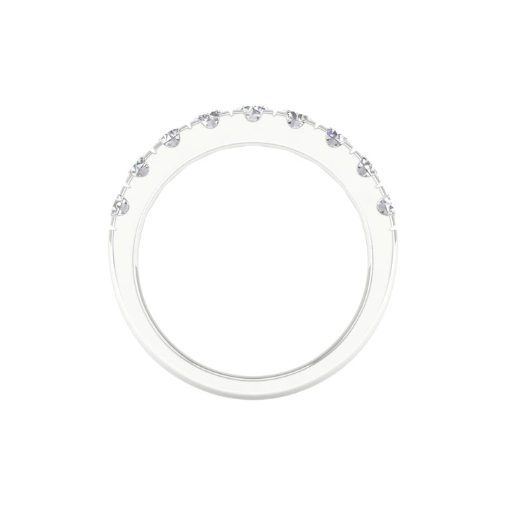 14K 1.00CT Certified Lab Grown Diamond Band