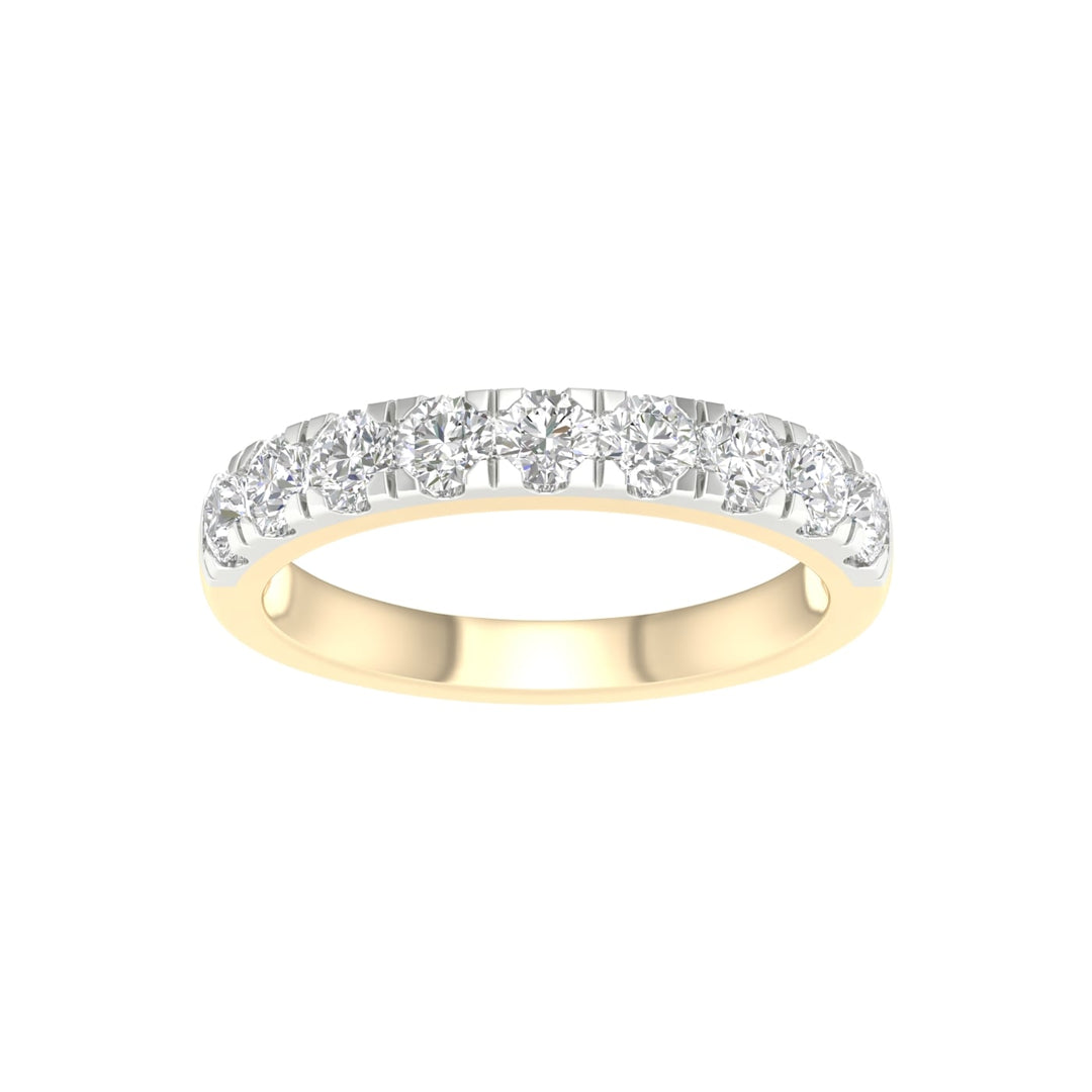 14K 1.00CT Certified Lab Grown Diamond Band