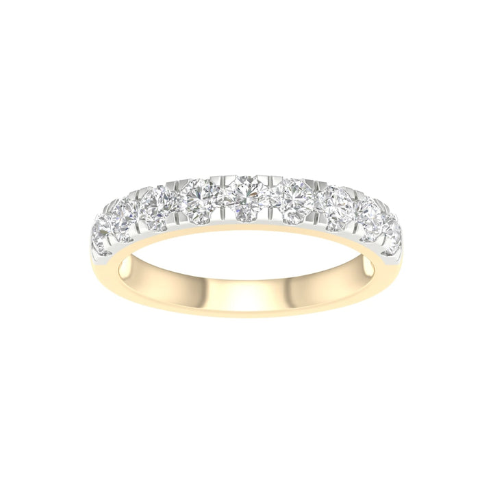14K 1.00CT Certified Lab Grown Diamond Band