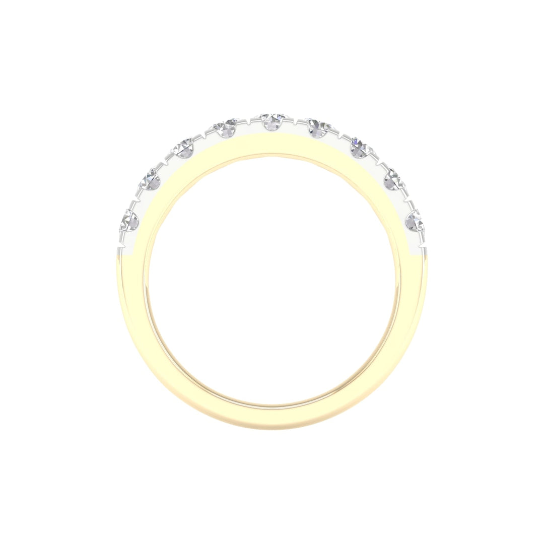 14K 1.00CT Certified Lab Grown Diamond Band