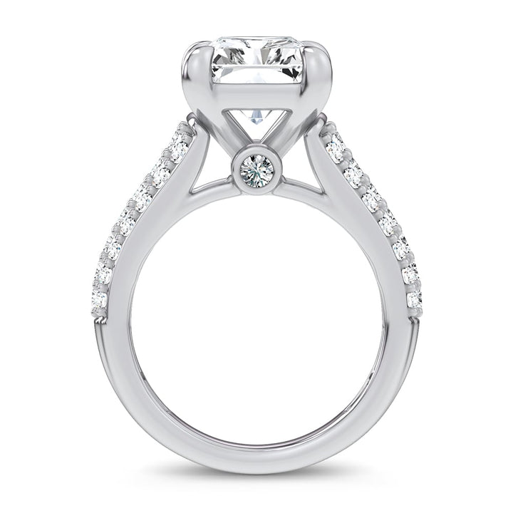 14K 6.50CT Certified Lab Grown Engagement Ring