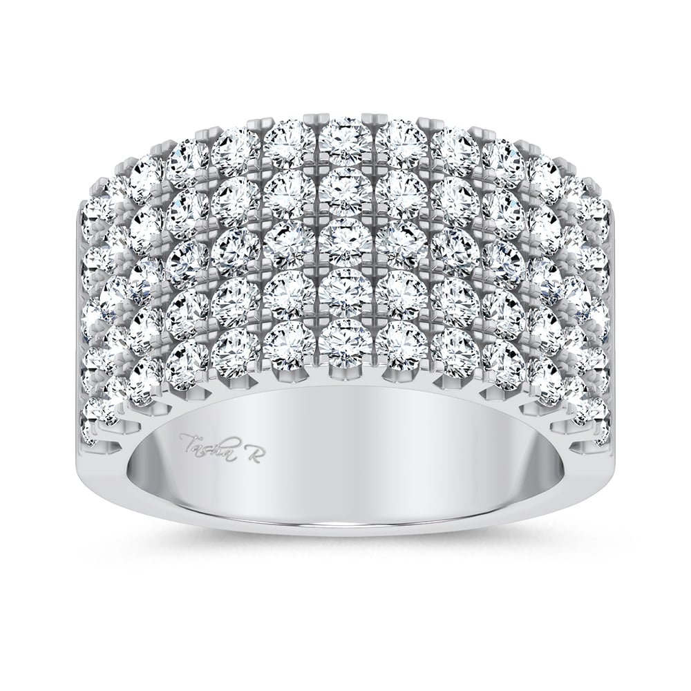14K 3.00CT DIAMOND LADIES BAND
